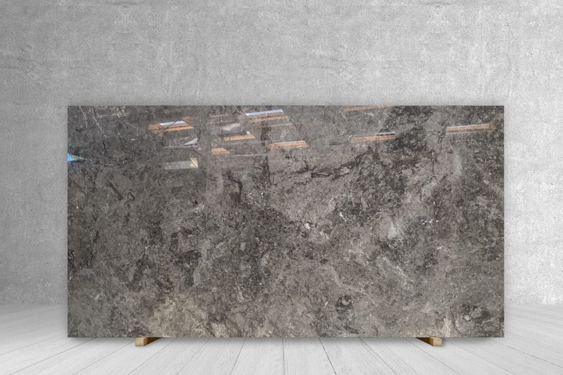 MARBLE ROLEC GREY POLISHED SLAB 3/4 115 x 65