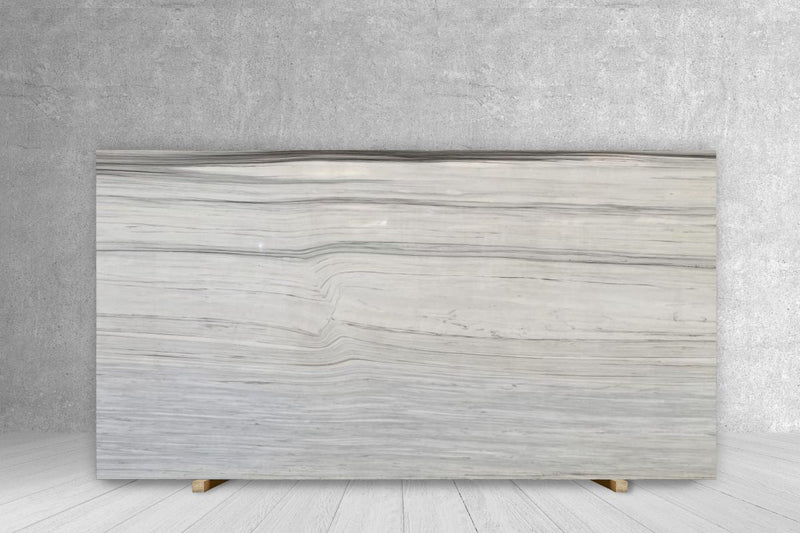 MARBLE ZEBRINO BIANCO CLASSIC POLISHED SLAB 3/4 118 x 57