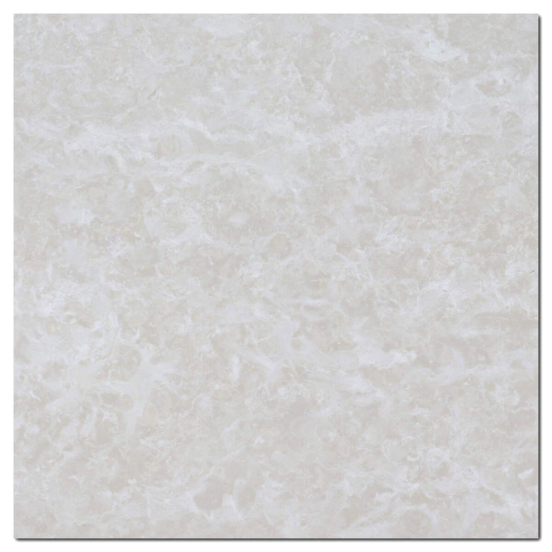 Italian Botticino Fiorito Marble Tile 18x18 Polished