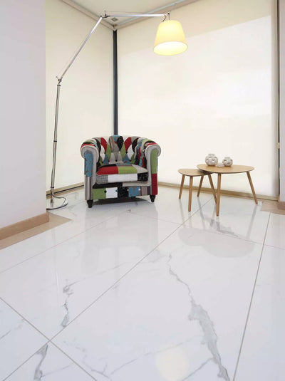 TIMELESS CALACATTA PORCELAIN TILE 24X48(POLISHED)