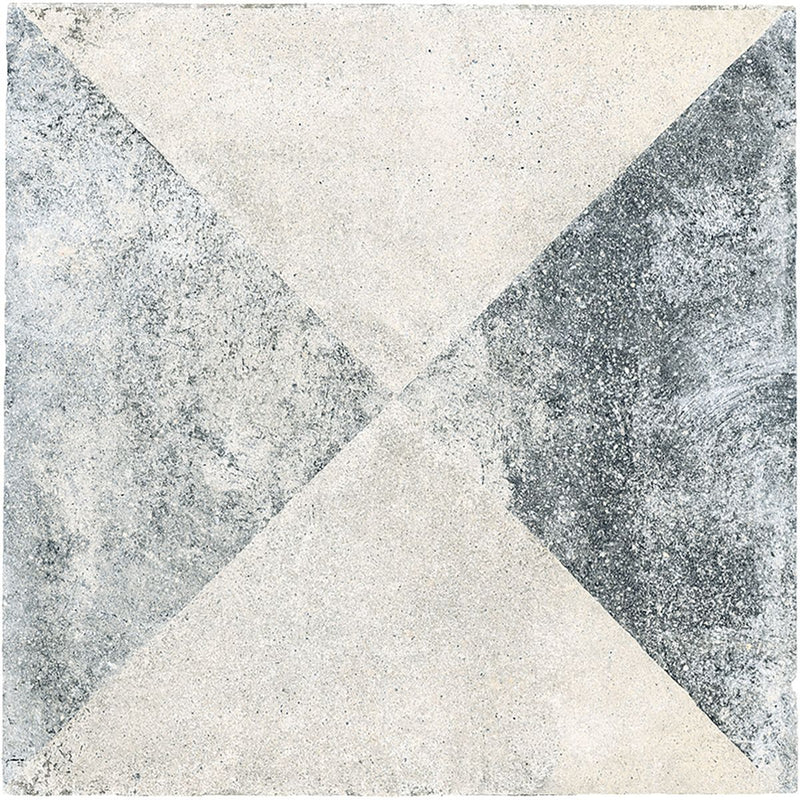 HERITAGE BLANC DÉCOR PORCELAIN TILE 13X13