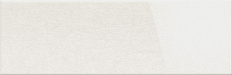 CRACKLE WHITE PORCELAIN TILE 4X12