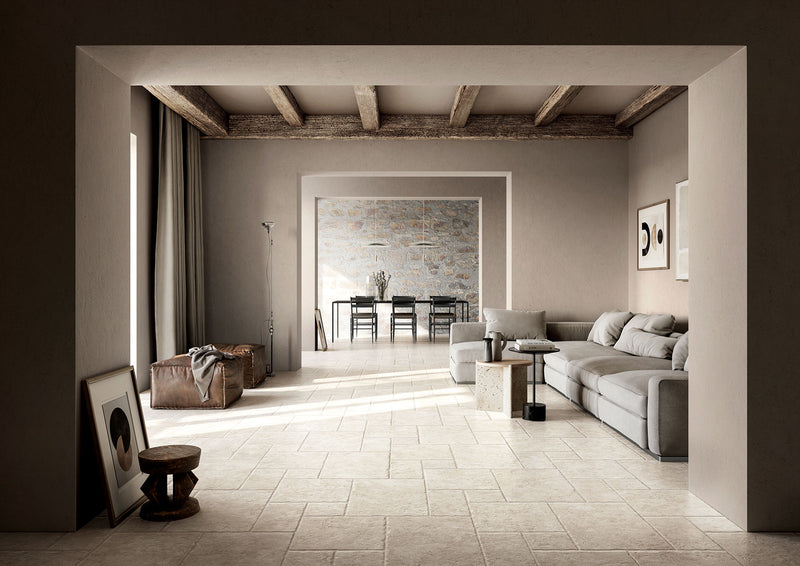 TALCO TRAVERTINE LOOK PORCELAIN PATTERN