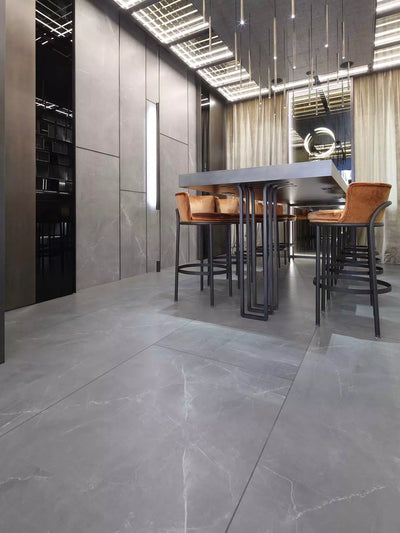 TIMELESS AMANI GREY PORCELAIN TILE 24X48 POLISHED