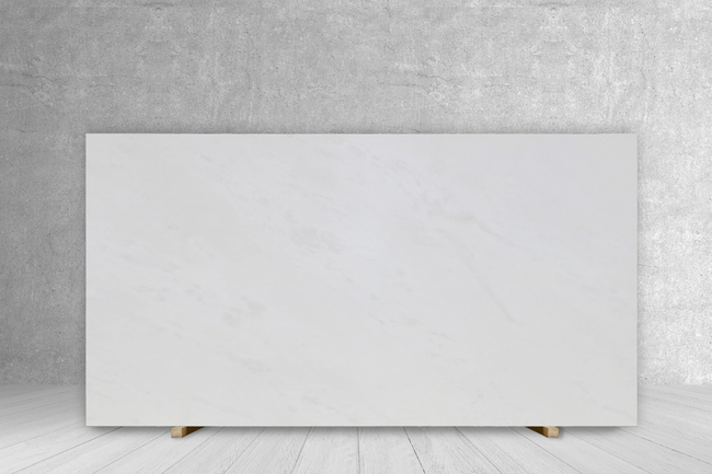 MYSTERY WHITE TECH SIDE A" 1/2" SATIN SLAB 126 x 63