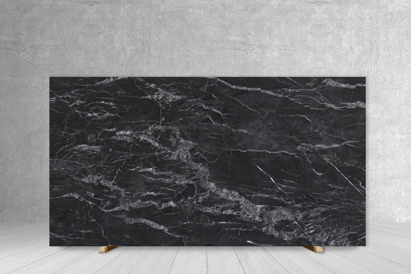 MARBLE NOIRBLANC POLISHED SLAB + AZEROCARE 3/4 118 x 74