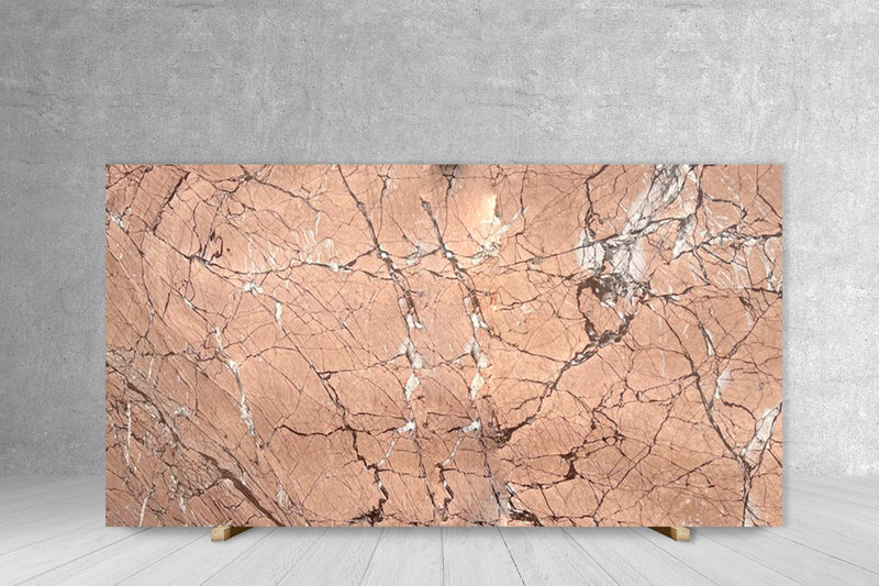 MARBLE SIENA BROWN POLISHED SLAB 3/4 86 x 43