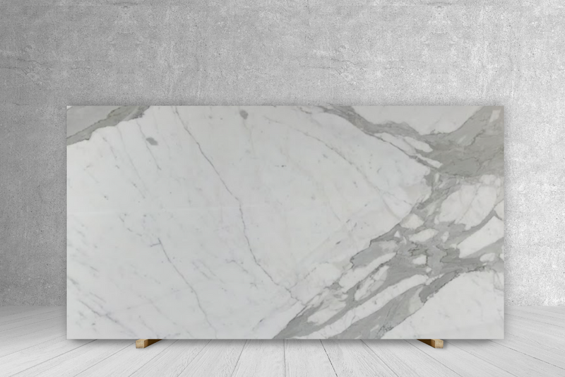 MARBLE STATUARIO OMG POLISHED SLAB 3/4 121 x 78