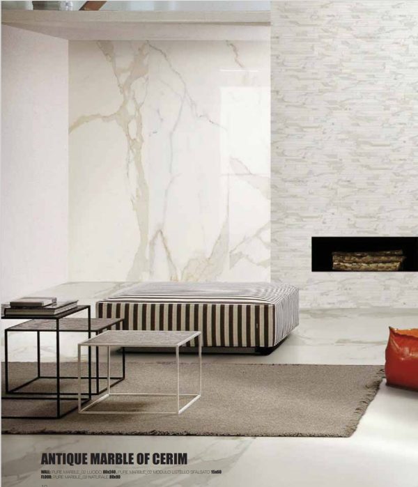 CALACATTA PURE PORCELAIN TILE 12X24 POLISHED