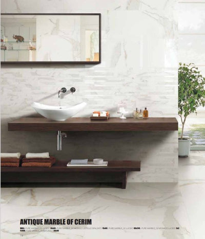 CALACATTA PURE PORCELAIN TILE 12X24 POLISHED