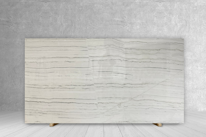 QUARTZITE CALACATTA MACAUBAS POLISHED SLAB 3/4 121 x 80