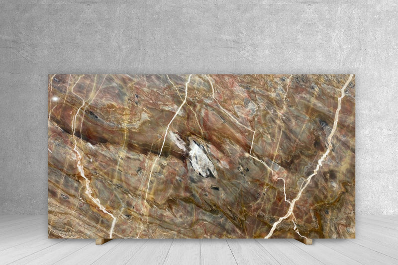 QUARTZITE CONFUSION POLISHED SLAB 3/4 90 x 61