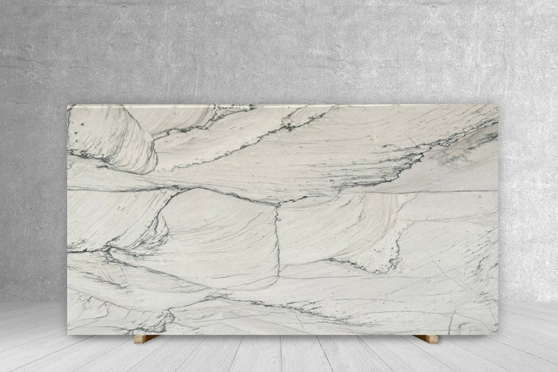 QUARTZITE FLORIDA WAVE POLISHED SLAB 3/4 128 x 80