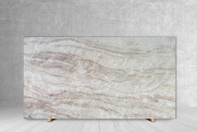 QUARTZITE NAICA SELECTED LEATHER SLAB 3/4 124 x 75