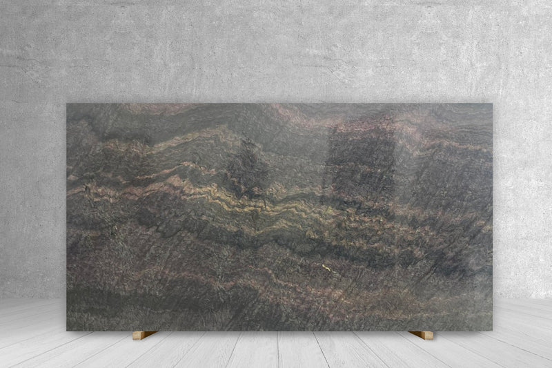 QUARTZITE THUNDER WAVE POLISHED SLAB 3/4 129 x 77