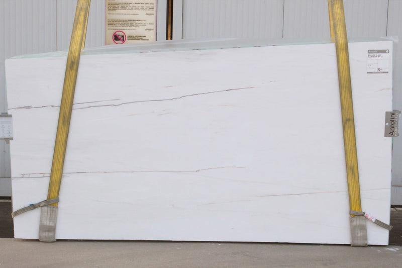 MARBLE SAHARA BLANC POLISHED SLAB 3/4 106 x 65