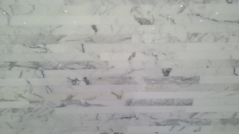 MARBLE CALACATTA MOSAIC SLAB 3/4 122 x 68