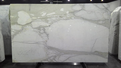 MARBLE CALACATTA PREMIUM POLISHED SLAB 3/4 121 x 77