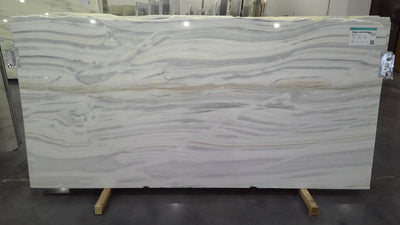 MARBLE BLANCO LASA FANTASTICO POLISHED SLAB 3/4 116 x 55