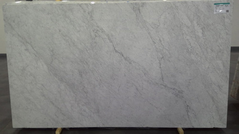 MARBLE CARRARA GIOIA DUAL HONED & POLISHED SLAB 3/4 127 x 74