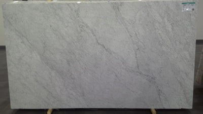 MARBLE CARRARA GIOIA DUAL HONED & POLISHED SLAB 3/4 119 x 75