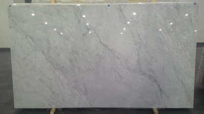 MARBLE CARRARA GIOIA DUAL HONED & POLISHED SLAB 3/4 119 x 75