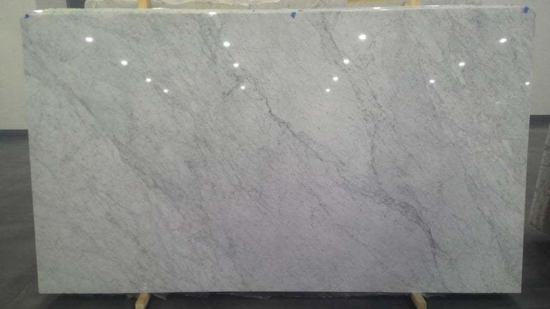 MARBLE CARRARA GIOIA DUAL HONED & POLISHED SLAB 3/4 119 x 75