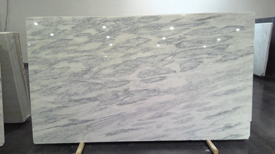 MARBLE OLYMPIAN WHITE PREMIUM POLISHED SLAB 3/4 125 x 71