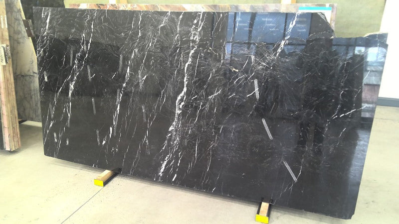 MARBLE NEGRO MARQUINA GT POLISHED SLAB 3/4 58 x 110