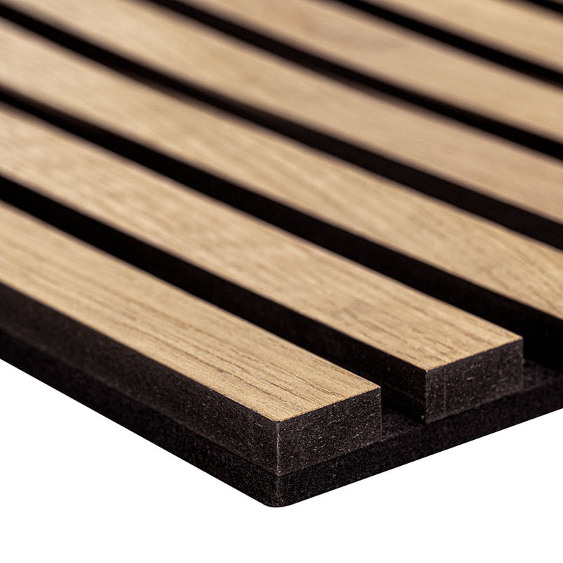 Natural Acoustic Wood Slat Flat 9.5x94.5