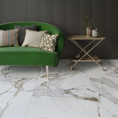 Aeris Gold Polished 48 X Porcelain Tiles