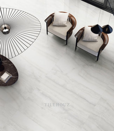 Akoya Silver Polished (Kry) 24 X 48 Porcelain Tiles