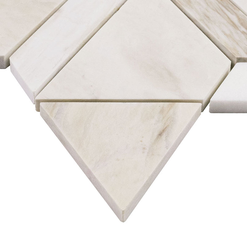 Agoura Marble Floralis Polished Mosaic