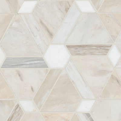 Agoura Marble Floralis Polished Mosaic