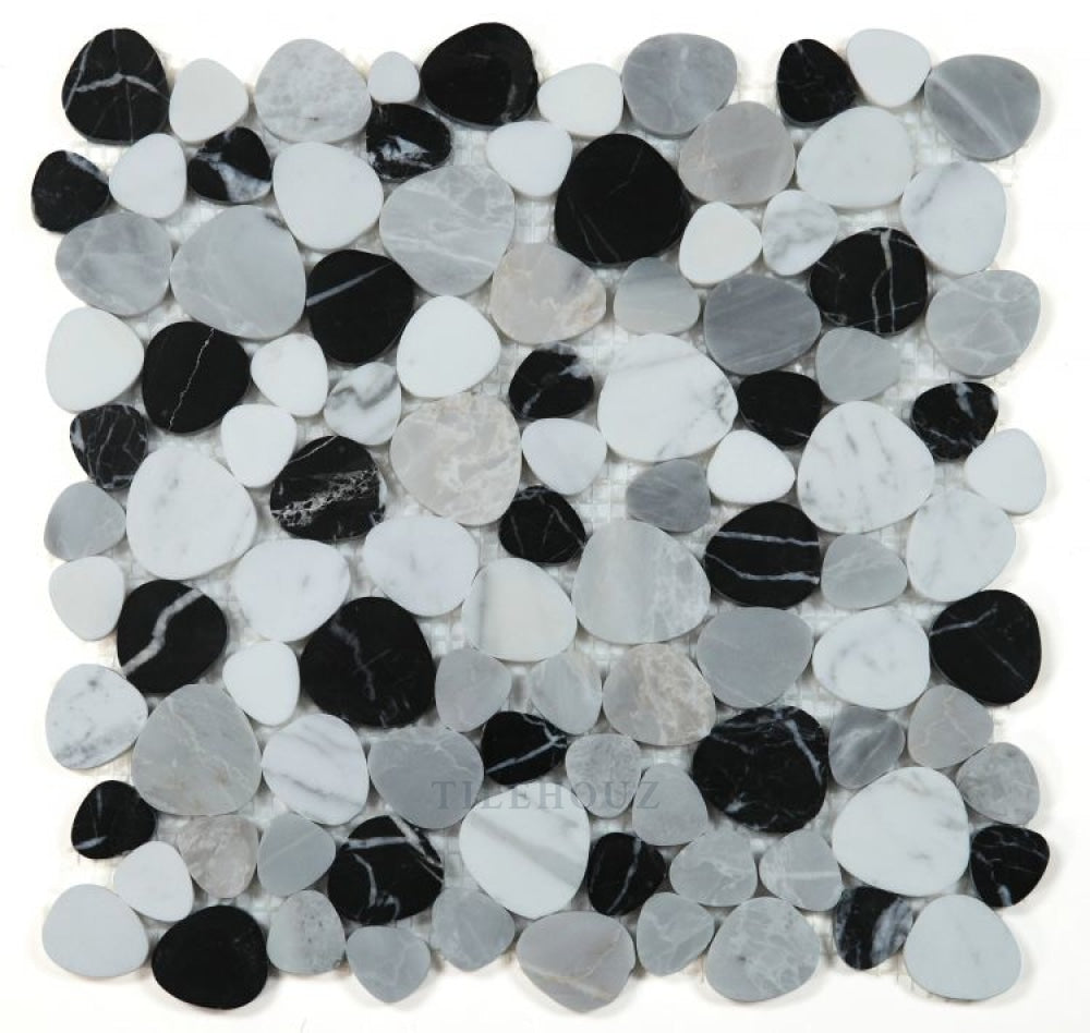 Aphrodite Moonlight 12 x 12 Marble Mosaic – Tilehouz