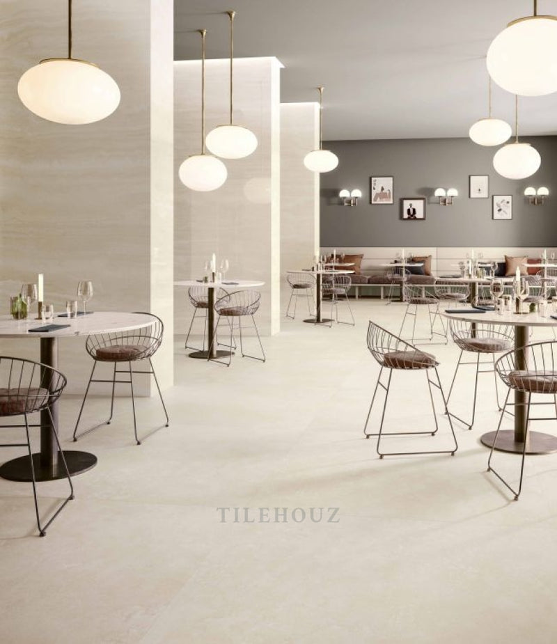 Appia Cross Cut Ivory Matte 24 X 48 Porcelain Tiles