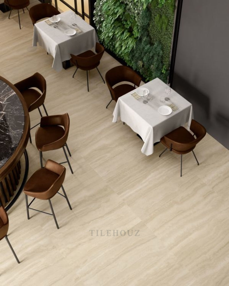 Appia Vein Cut Beige Matte 24 X 48 Porcelain Tiles