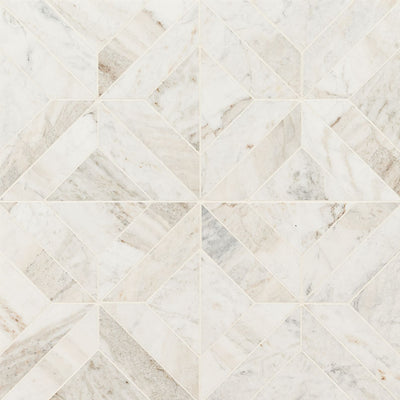 Arabescato Venato White Argyle Honed