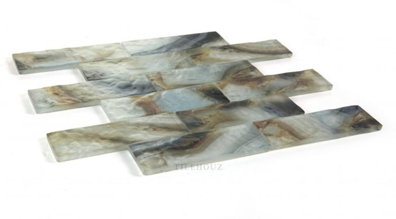 Art Onyx Mauna 11.75 x 11.75 Glass Mosaic