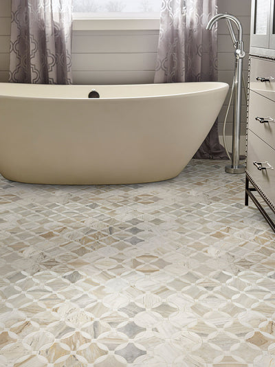 ATHENA GOLD MARBLE LOLA POLISHED MOSAIC