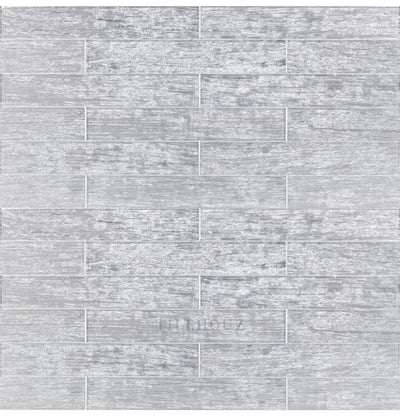 Aura Silver 4 X 23.60 (Mapei Glass Thin Set Adesilex-P10 Required For Installation) Mosaic Tile