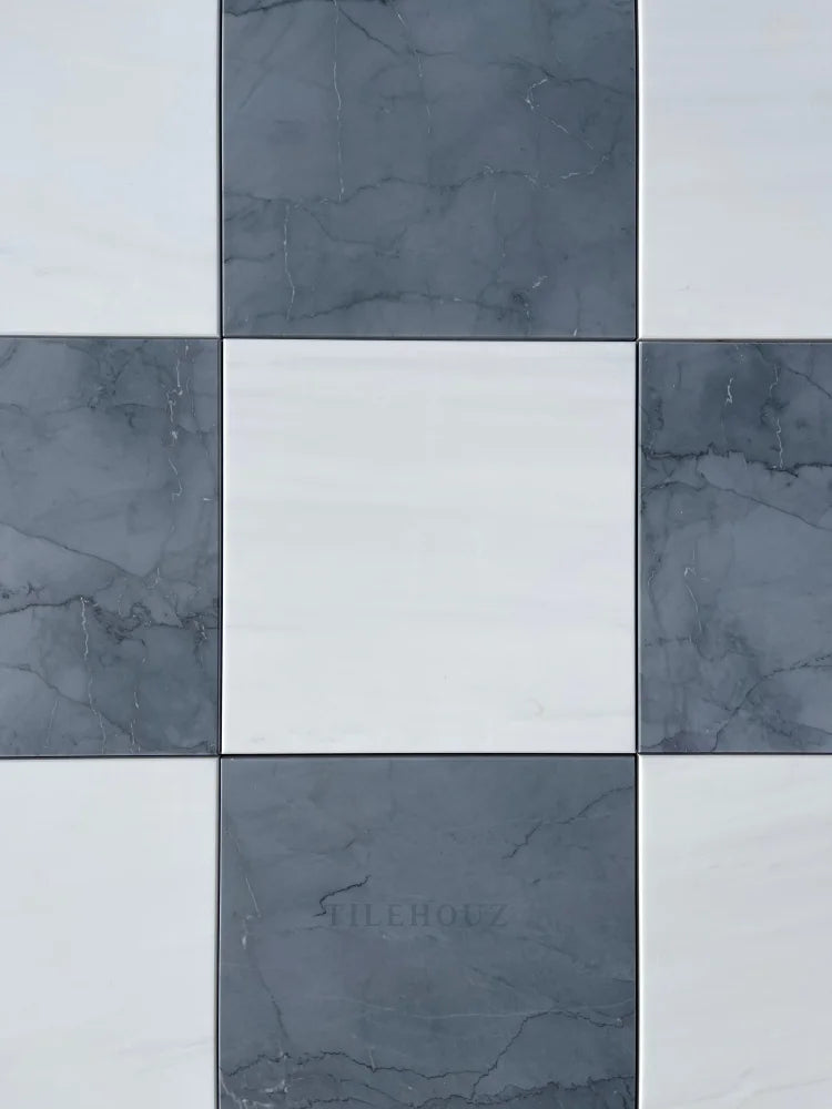 Bardiglio Imperiale Premium Italian Marble 12X12 Tile Polished&Honed