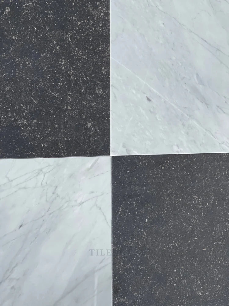 Bardiglio Imperiale Premium Italian Marble 12X12 Tile Polished&Honed