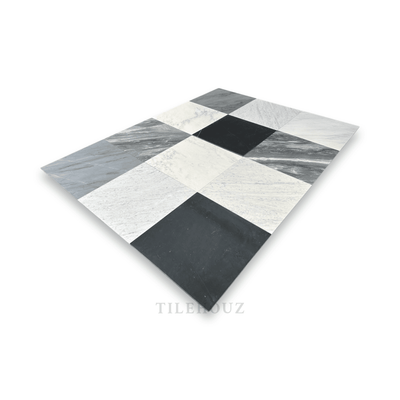 Bardiglio Nuvolato Italian Marble 18X18 Tile