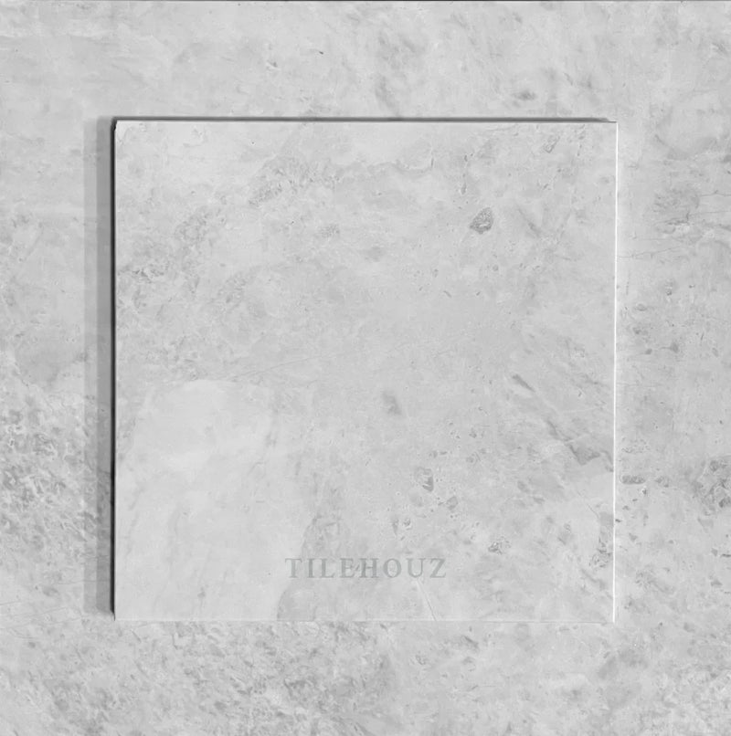 Bianco Gris Dolomite 12X12 Leathered Tile Marble