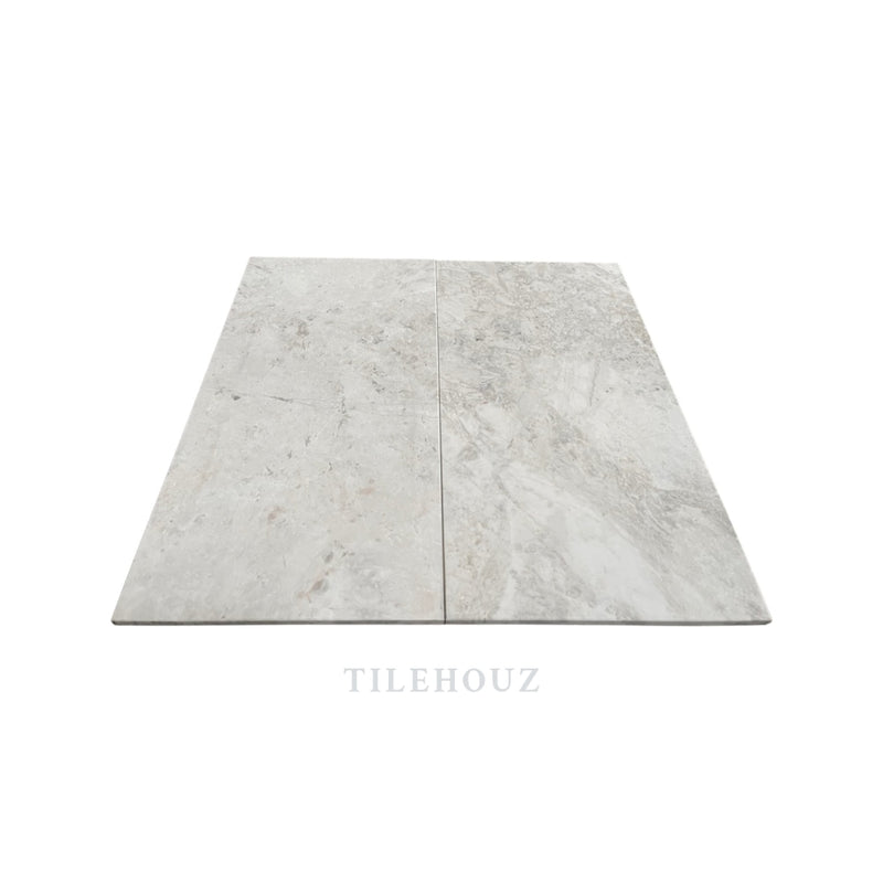 Bianco Grigio Dolomite 12X24 Leathered Tile