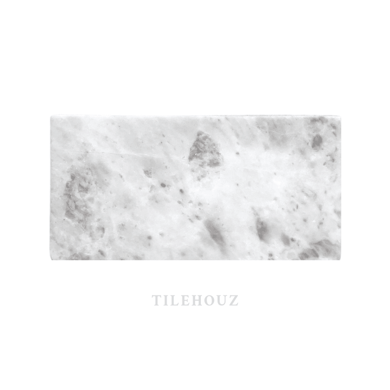 Bianco Grigio Dolomite 3X6 Leathered Tile