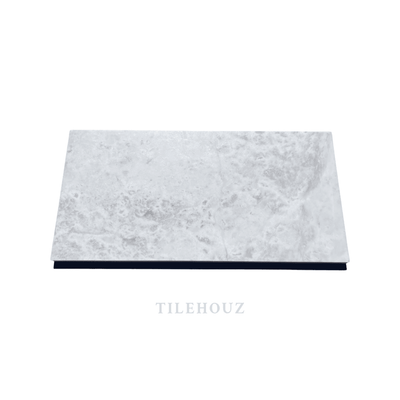 Bianco Grigio Dolomite 6X12 Leathered Tile