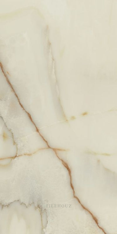 Bijoux Onyx Blanche Glossy 24 X 48 Porcelain Tiles