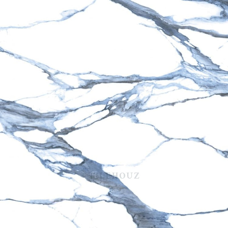 Calacatta Blue Polished 48 X Porcelain Tiles